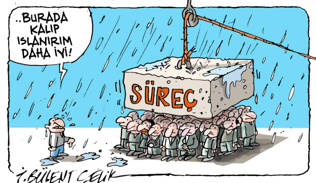 İ. Bülent Çelik'in 18 Ekim 2025 tarihli karikatürü 1